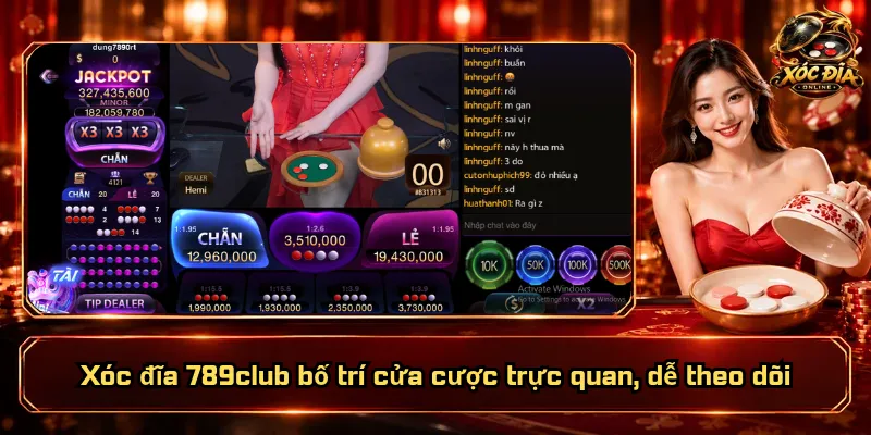 Xóc Đĩa 789club – Nhập Cuộc Cực Nhanh, Tranh Tài Cực Căng 2 Xóc đĩa 789club bố trí cửa cược trực quan, dễ theo dõi