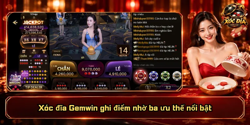Xóc Đĩa Gemwin – Sảnh Chơi Phong Phú, Trải Nghiệm Thú Vị 5 Xóc đĩa Gemwin ghi điểm nhờ ba ưu thế nổi bật