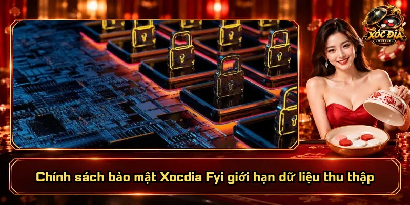Chính Sách Bảo Mật Xocdia Fyi – Minh Bạch, Quyền Lợi Rành Mạch 2 Chính sách bảo mật Xocdia Fyi giới hạn dữ liệu thu thập