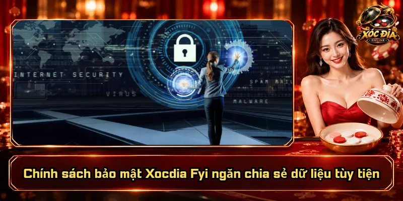 Chính Sách Bảo Mật Xocdia Fyi – Minh Bạch, Quyền Lợi Rành Mạch 5 Chính sách bảo mật Xocdia Fyi ngăn chia sẻ dữ liệu tùy tiện